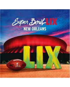 Super Bowl LIX Beverage Napkin